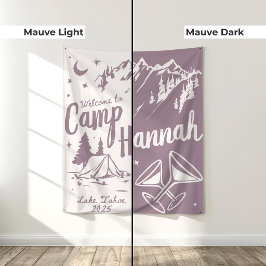Anpassad Camp Möhippa Banner Stor Camp Brud