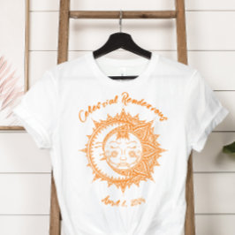 Anpassad Celestial Rendezvous Eclipse T Shirt