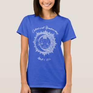 Anpassad Celestial Rendezvous Eclipse T Shirt