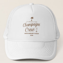 Anpassad Charleston Champagne Crew Möhippa Keps
