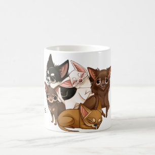 Anpassad Chihuahua Mugg