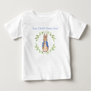 Anpassad Classic kanin blå jacka T Shirt