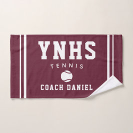 Anpassad Coach Handduk – Personlig Tennis Teampres