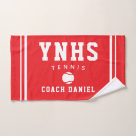 Anpassad Coach Handduk – Personlig Tennis Teampres