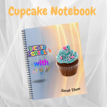 Anpassad Cupcake Tillbaka till skolan Spiral antec