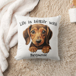 Anpassad Dachshund Kudde