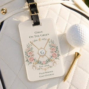 Anpassad Damgolf Bagagebricka