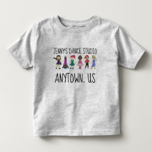 Anpassad Dance Studio School Teacher Ballet Tap Tee