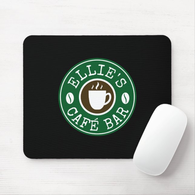 Anpassad datormusmatta för barista för kaffebutik musmatta (Med mus)