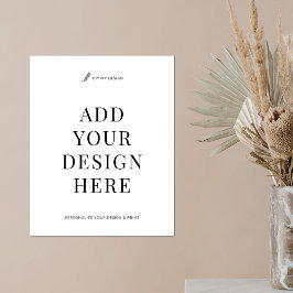 Anpassad design 8 x 10-tums utskrift för Poster av