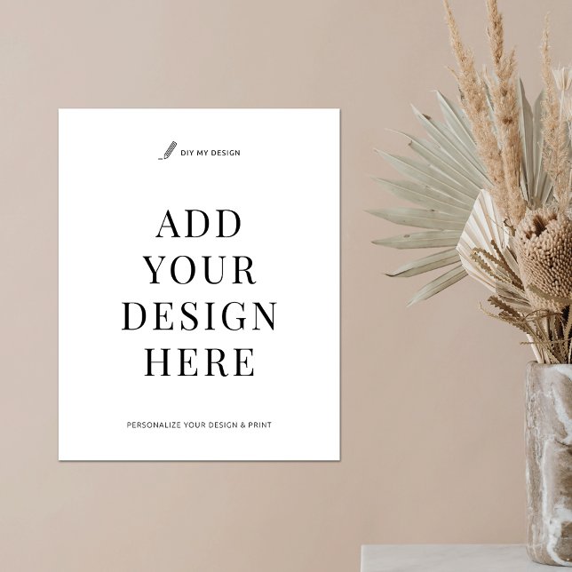 Anpassad design 8 x 10-tums utskrift för Poster av (8x10" Poster Printing - Upload Your Artwork to print your wall art, paper sign or poster)