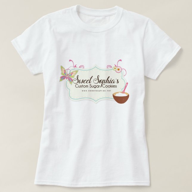 Anpassad design - bageriskjorta tröja (Design framsida)