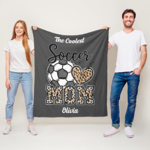 anpassad design: "Den kallaste sångaren Mamma" Fleecefilt
