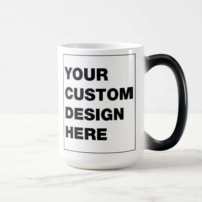 Anpassad design eller Logotyp Magisk Mugg (Höger)