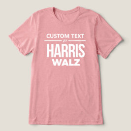 Anpassad design för Harris Walz T Shirt