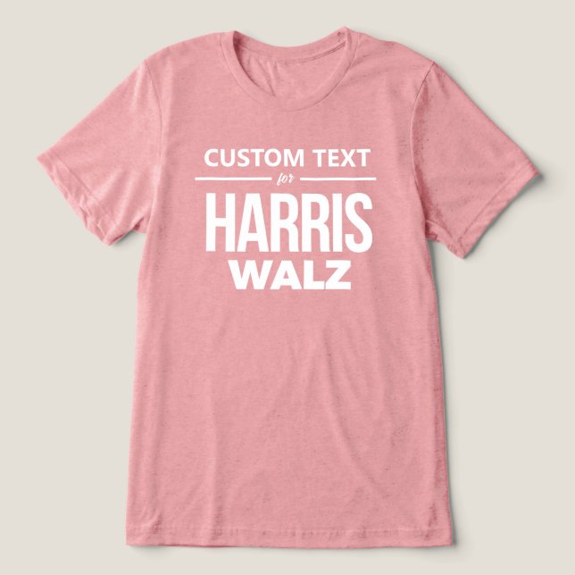 Anpassad design för Harris Walz T Shirt (Design Framsida)