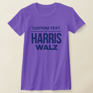 Anpassad design för Harris Walz T Shirt