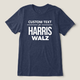 Anpassad design för Harris Walz T Shirt