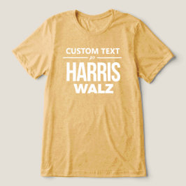 Anpassad design för Harris Walz T Shirt