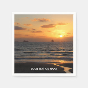 Anpassad design med ditt egna foto och din text pappersservett