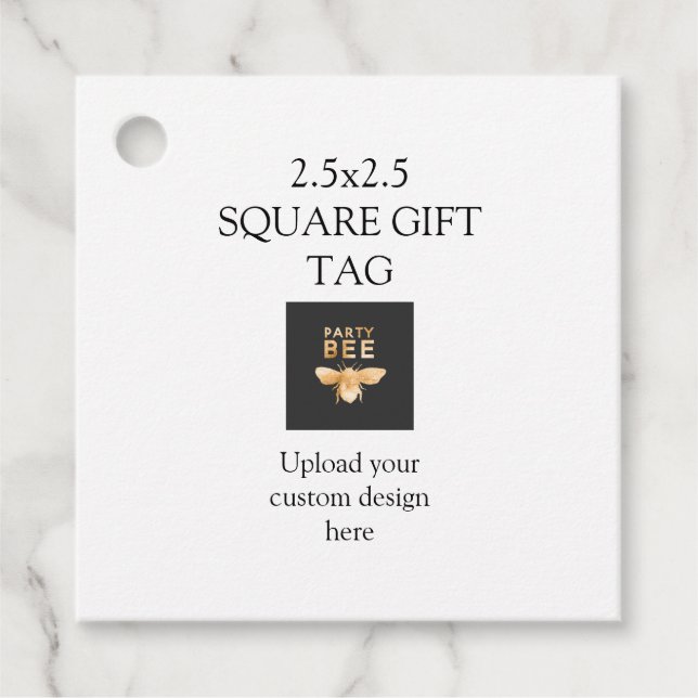 Anpassad design-överföring gåvor etiketter (Framsida)