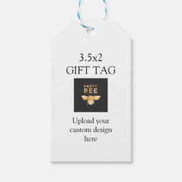 Anpassad design-överföring presentetikett