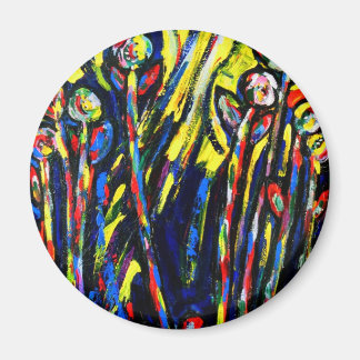 Anpassad design runda magnet