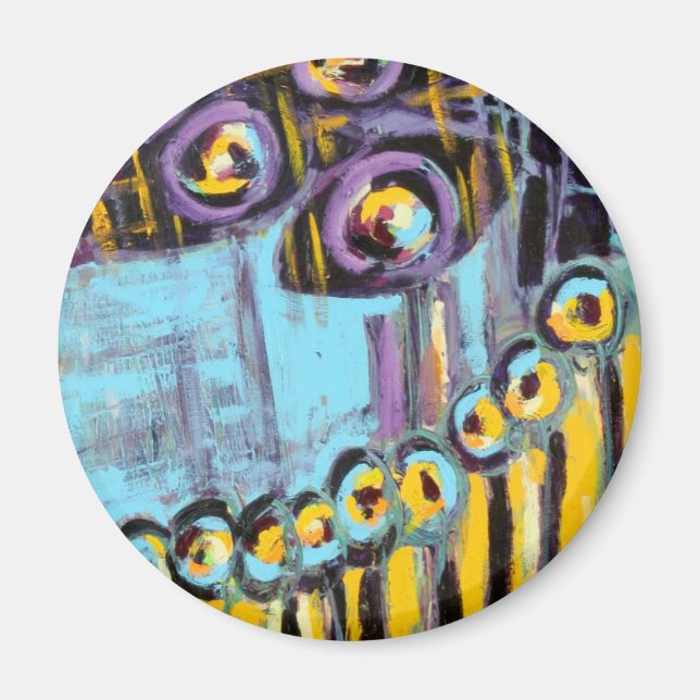 Anpassad design runda magnet (Framsidan)