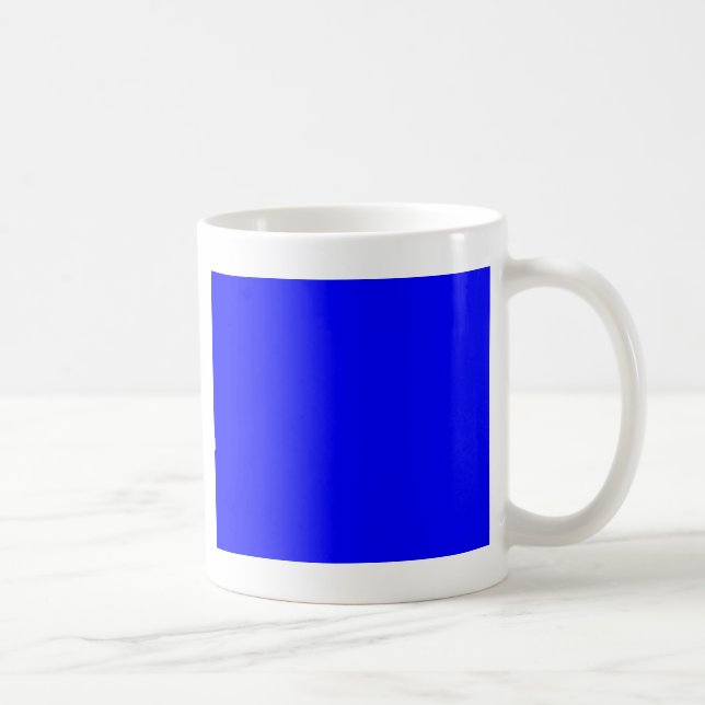 Anpassad designer för Blue Färg Kaffemugg (Höger)