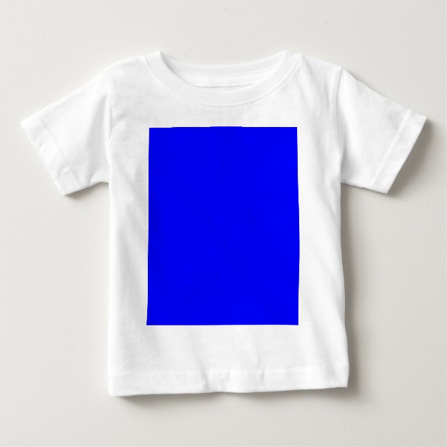 Anpassad designer för Blue Färg T Shirt (Framsida)