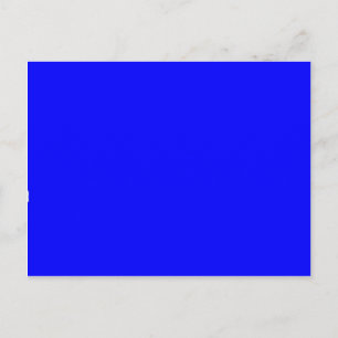 Anpassad designer för Blue Färg Vykort