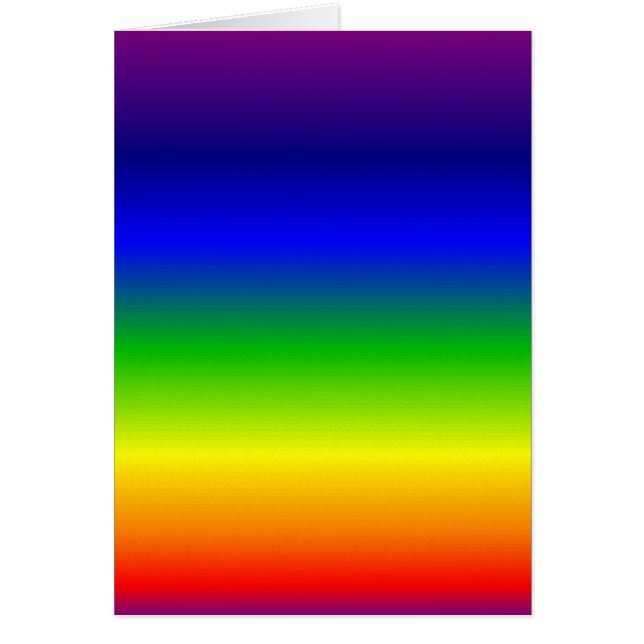 Anpassad designer för färgfull Färg Hälsningskort (Framsidan)