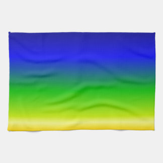 Anpassad designer för färgfull Färg Kökshandduk