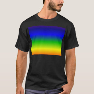 Anpassad designer för färgfull Färg Tee