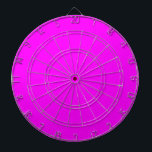 Anpassad designer för Shock rosa Färg Darttavla<br><div class="desc">Anpassad designer för Shock rosa Färg</div>