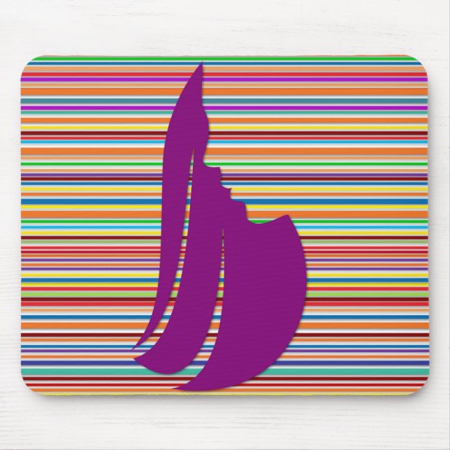 Anpassad designmusen vadderar musmatta (Framsidan)