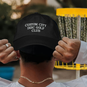 Anpassad Disc Golf Clubb Lagspelare Gåvoskiva Broderad Keps