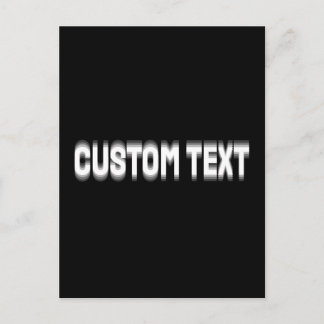 Anpassad distorsion Glitchad texteffekt Helg Vykort