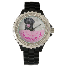 Anpassad - Ditt eget foto - Se Hund Watch Armbandsur