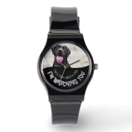 Anpassad - Ditt eget foto - Se Hund Watch Armbandsur