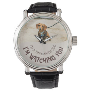 Anpassad - Ditt eget foto - Se Hund Watch Armbandsur