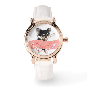 Anpassad - Ditt eget hundfoto - Watch Dog Watch Armbandsur