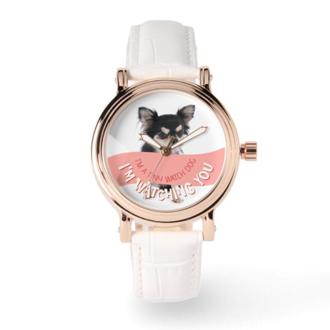 Anpassad - Ditt eget hundfoto - Watch Dog Watch Armbandsur (Skapare uppladdad)