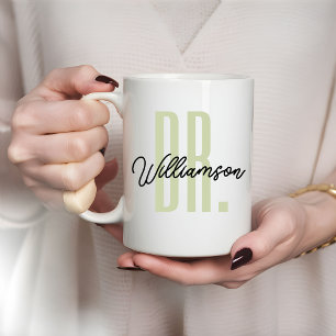 Anpassad doktorsmugg för blivande läkare och stude kaffemugg