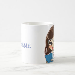 Anpassad Dr (ditt namn) PhD Studenten Kaffemugg