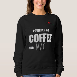 Anpassad Driven av kaffe och [Husdjur Namn]  T Shirt