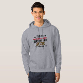 Anpassad Du + Jag Vår Historia Relation Hoodie