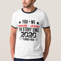 Anpassad Du + Jag Vår Historia Relation Redigerbar
