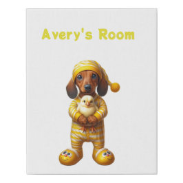 Anpassad Ducky Dachshund Puppy