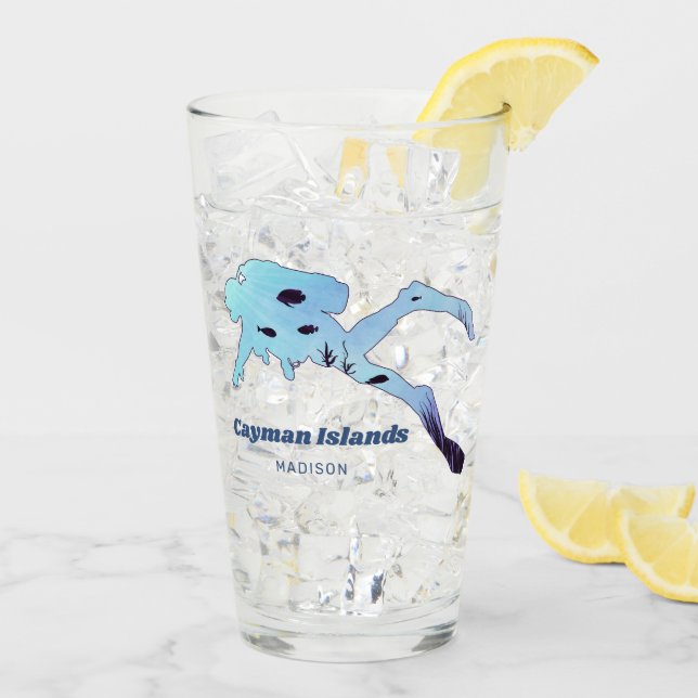 Anpassad Dyka för namn och plats Glaskopp (Bakside Is)